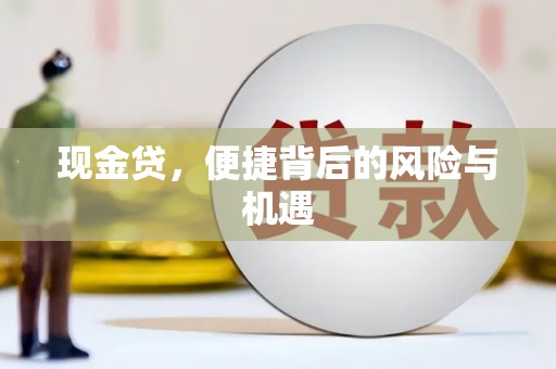 神池现金贷，便捷背后的风险与机遇