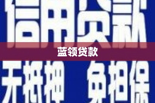 神池蓝领贷款
