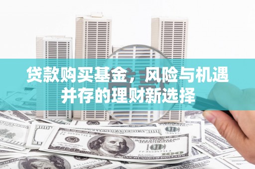 神池贷款购买基金，风险与机遇并存的理财新选择