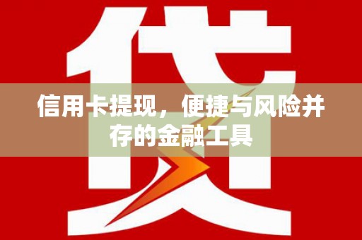 神池信用卡提现，便捷与风险并存的金融工具