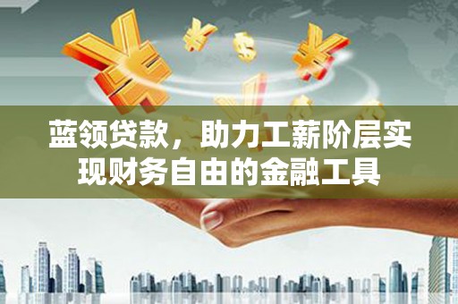神池蓝领贷款，助力工薪阶层实现财务自由的金融工具