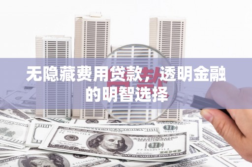 神池无隐藏费用贷款，透明金融的明智选择