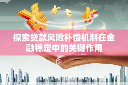 神池探索贷款风险补偿机制在金融稳定中的关键作用