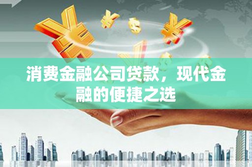 神池消费金融公司贷款，现代金融的便捷之选