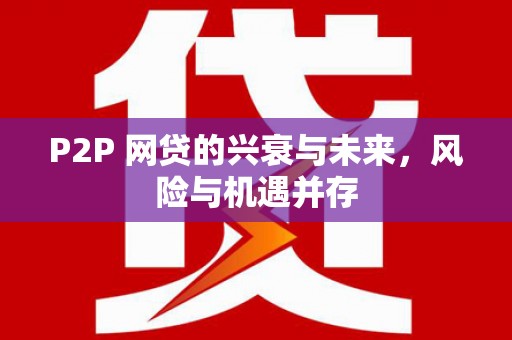 神池P2P 网贷的兴衰与未来，风险与机遇并存