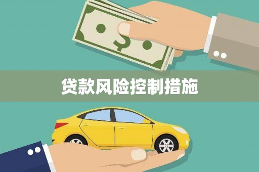神池贷款风险控制措施