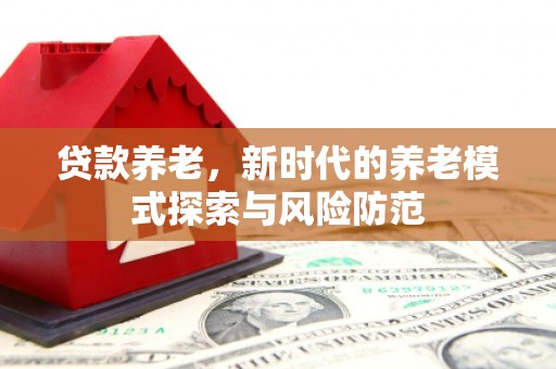 神池贷款养老，新时代的养老模式探索与风险防范