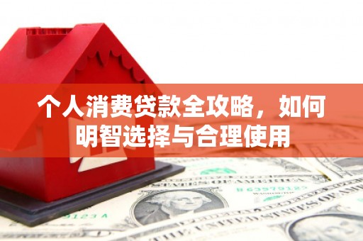 神池个人消费贷款全攻略，如何明智选择与合理使用
